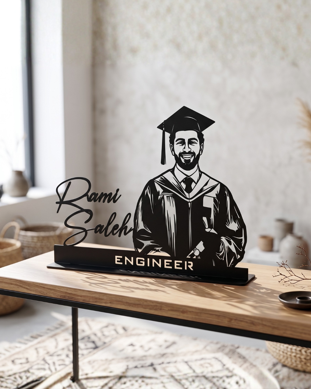 Custom Black Portrait
