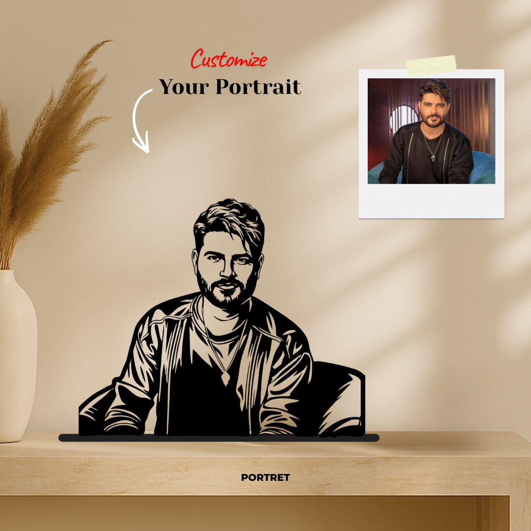 Custom Black Portrait