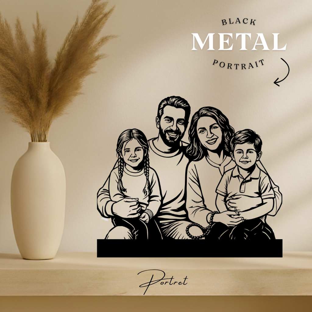 Custom Black Portrait