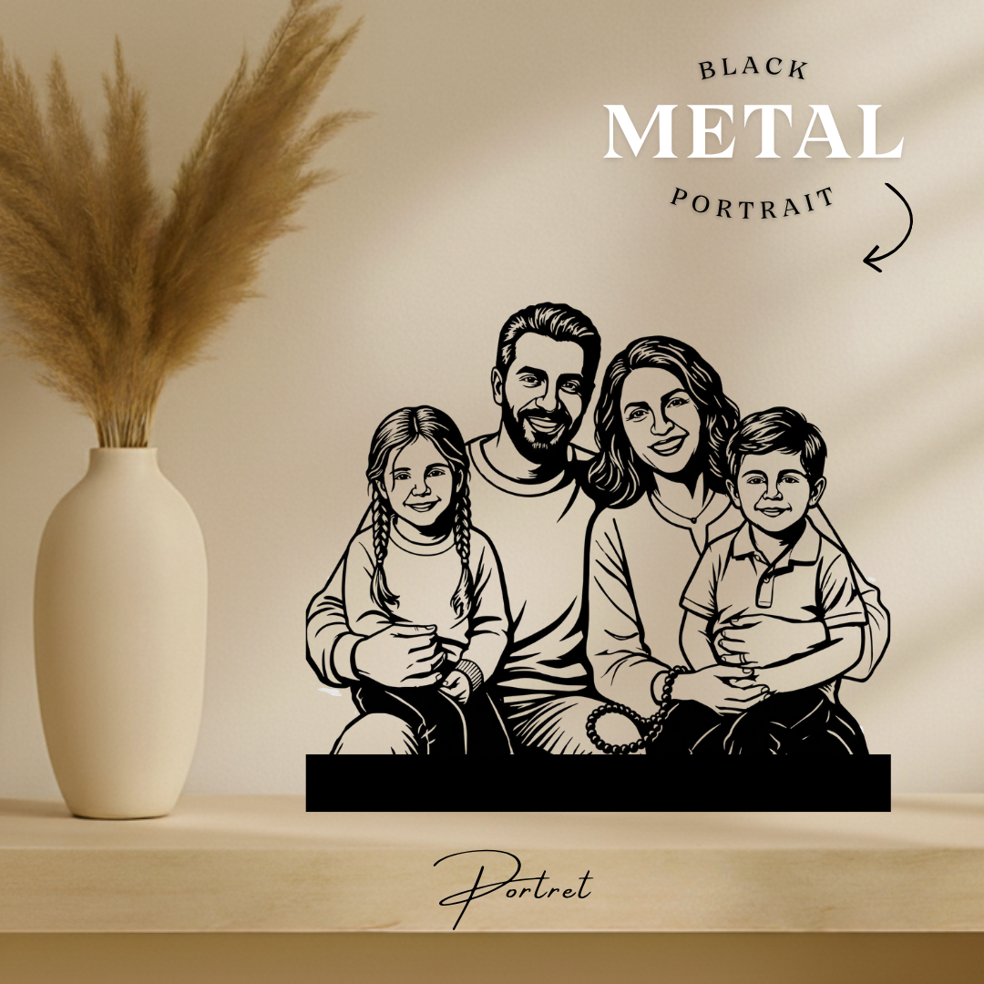 Custom Black Portrait