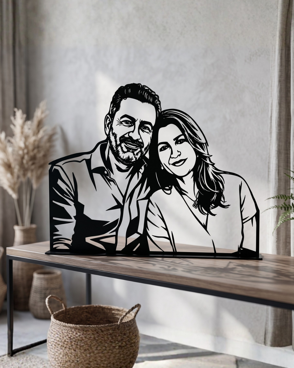 Custom Black Portrait